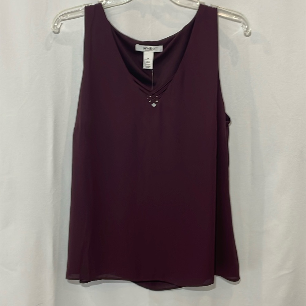 White House Black Market Sleeveless Blouse
